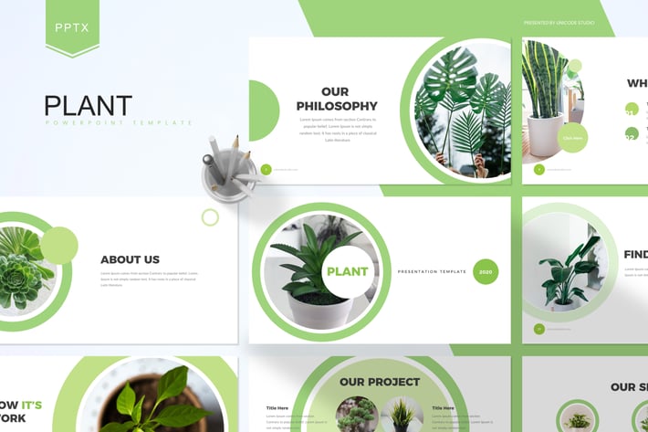 Plant - Business Powerpoint Template