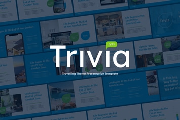 TRIVIA - Travel Business  Powerpoint Template