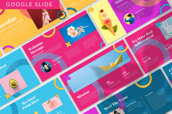 Clorofan - Creative Google Slide Template