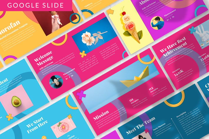 Clorofan - Creative Google Slide Template