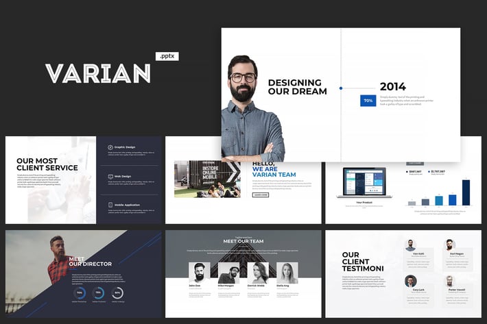 Varian Powerpoint Template