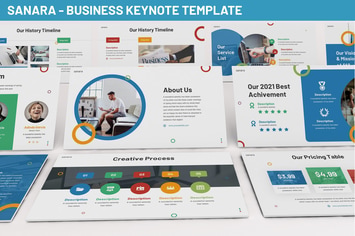 Sanara - Business Keynote Template