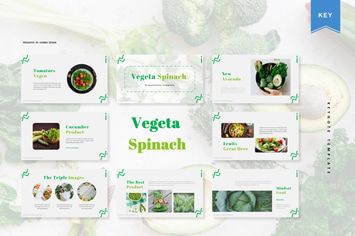 Vegeta Spinach | Keynote Template