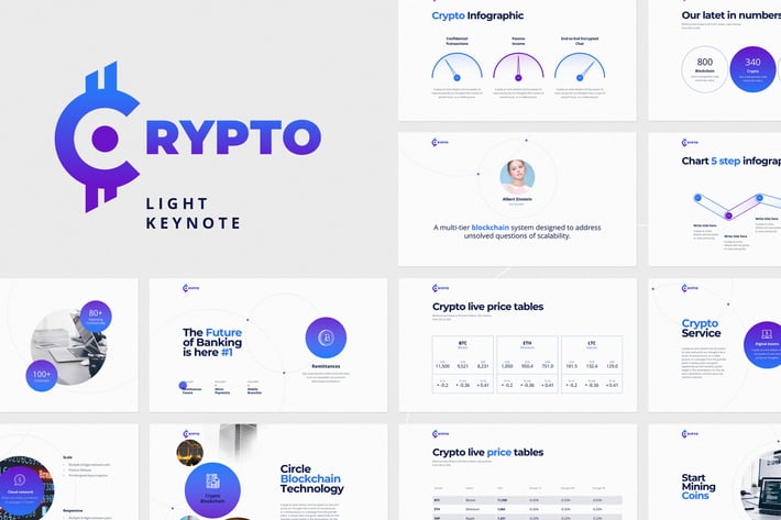 CRYPTO Keynote Light Template
