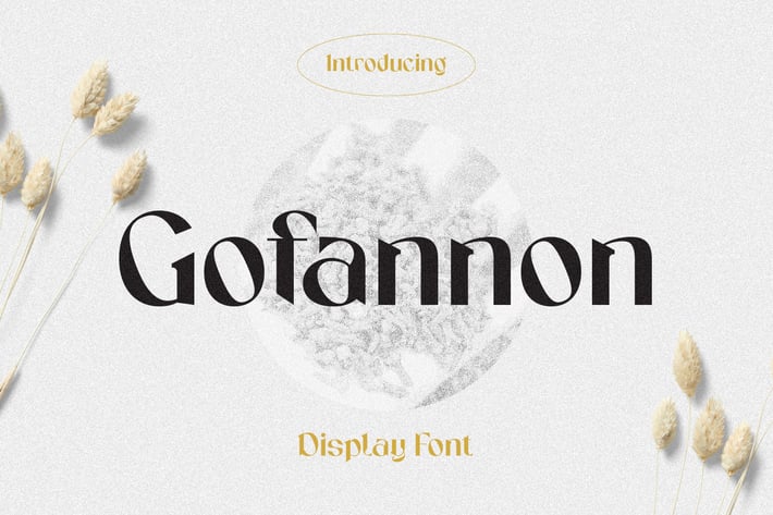 Gofannon - Cosmetic Font