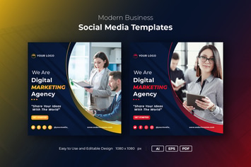 Digital Marketing Social Media Post banner