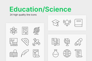 Education/Science Icons