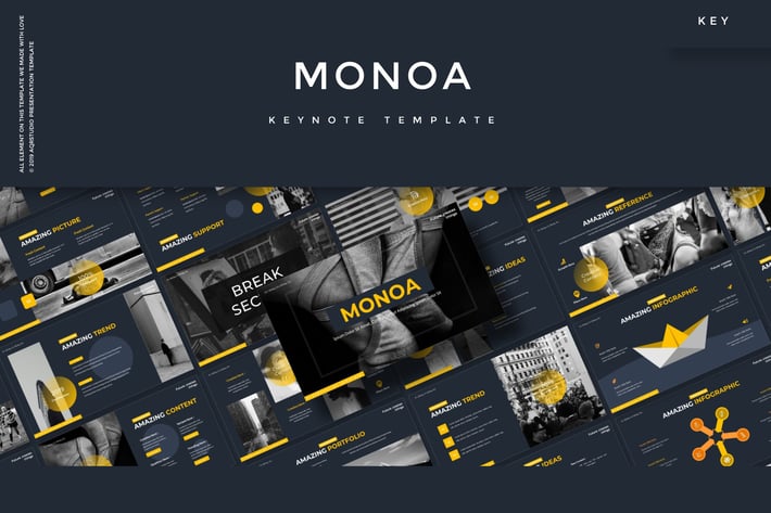 Monoa - Keynote Template