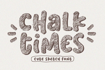 Chalk Times - Sketch Font