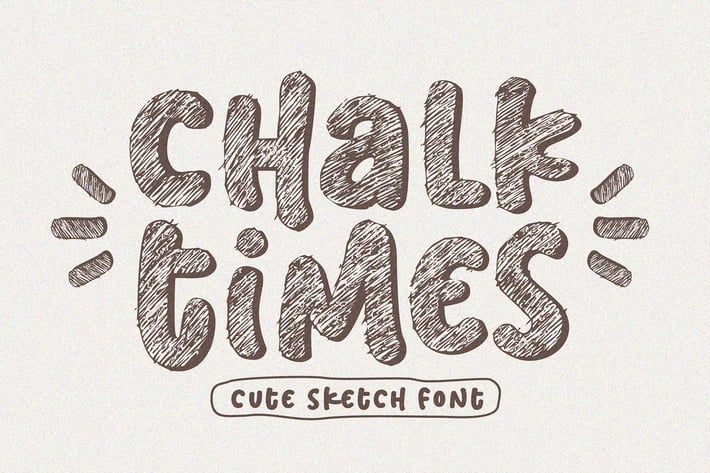 Chalk Times - Sketch Font