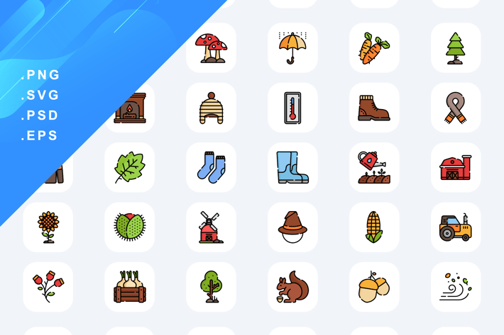Autumn Icons