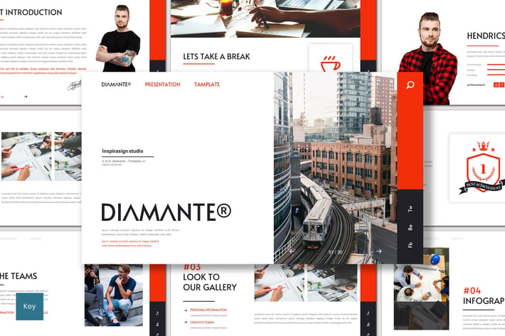 Diamante - Keynote Template