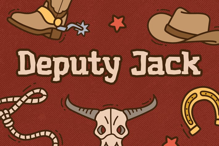 Deputy Jack - Western Kids Font