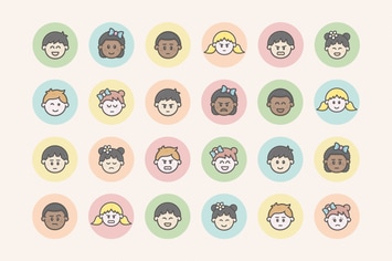 Persona Face Avatar Icons - Volume 02