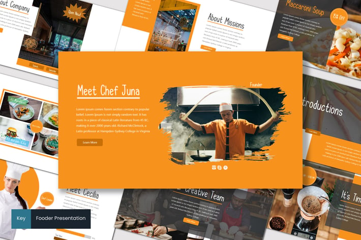 Fooder - Keynote Template