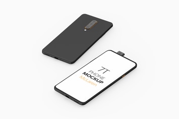 7T Phone Mockup