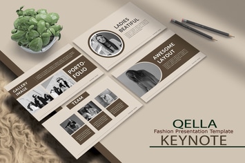 QELLA - Fashion Keynote Template