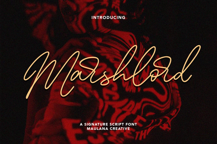 Marshlord Signature Script Font