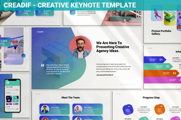Creadif - Creative Keynote Template