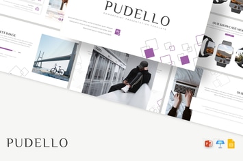 Pudello - Modern Presentation PPTX / GSlides / Key