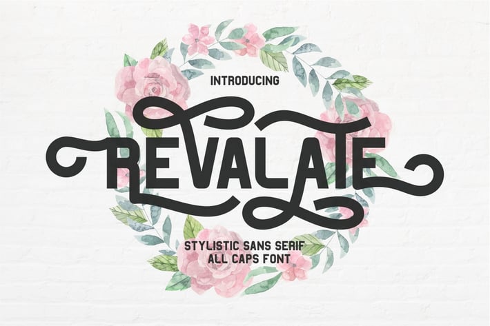 Revalate - Stylistic Sans Serif Font