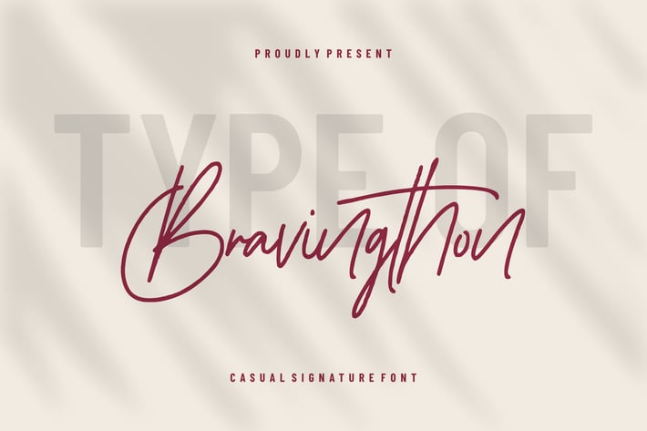 Bravingthon | Casual Signature