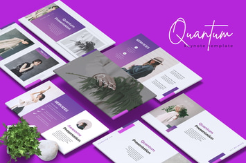 QUANTUM - Company Profile Keynote Template