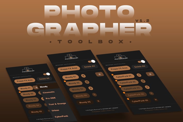 Photographer ToolBox Photoshop Plugin