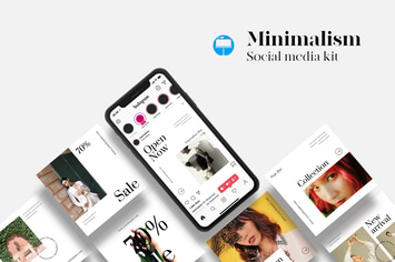 Minimalism Social Media Kit - Keynote