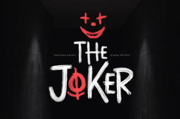 THE JOKER - Display Font