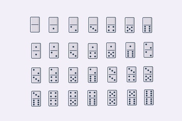 28 Domino Icons