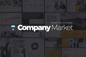 Company Market Keynote Templates 