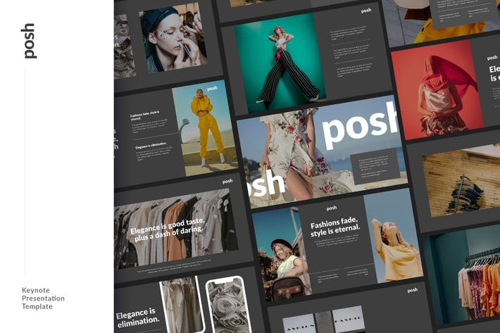 Posh - Fashion Business Keynote Template