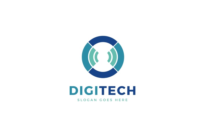 Digi Tech Logo Template