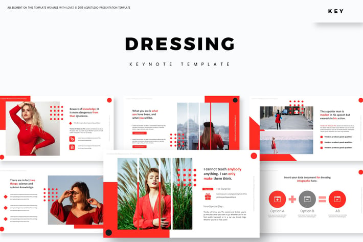 Dressing - Keynote Template