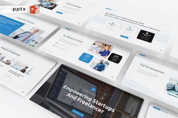 EMPOWERING STARTUPS & FREELANCER- Powerpoint  V326