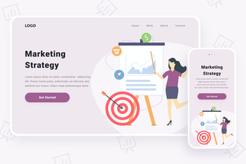 Marketing Strategy Illustration