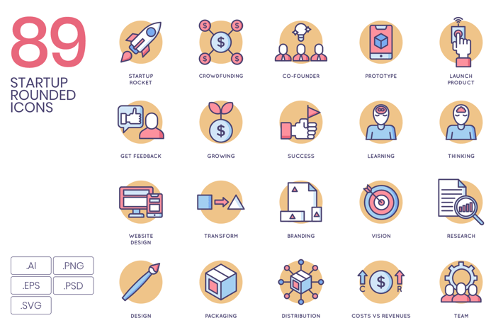 Startup Icons