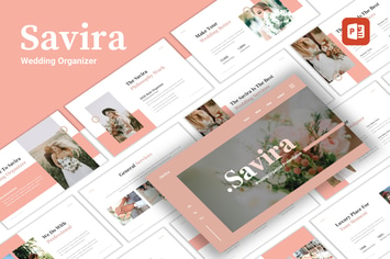 Savira - Wedding Organizer PowerPoint Template