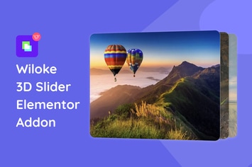 Wiloke 3D Slider Elementor Addon