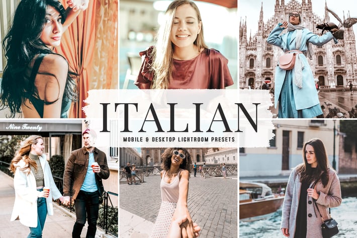 Italian Mobile & Desktop Lightroom Presets