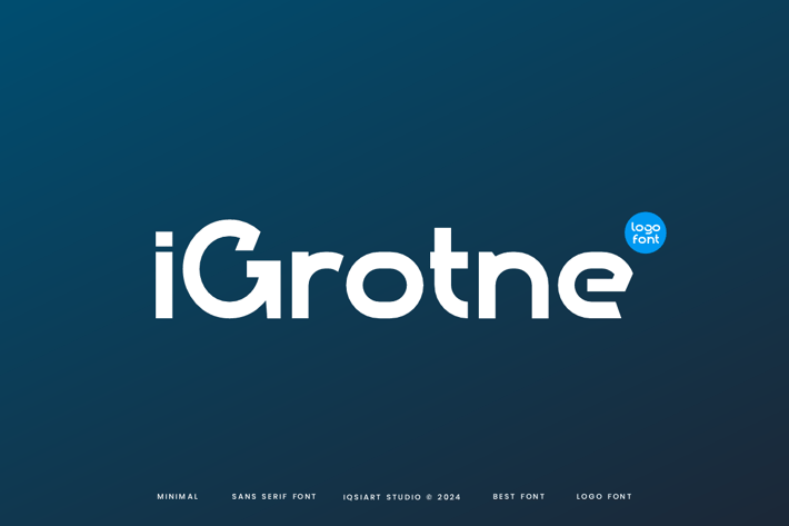 Igrotne Logo Font