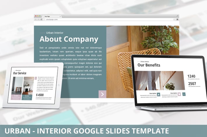 Urban - Interior Google Slides Template
