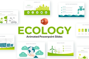 Animated Ecology PowerPoint Presentation