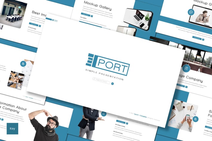Eport - Simple Keynote Template