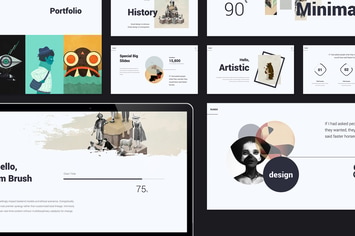 RUNDO Minimal & Creative Template (PowerPoint)