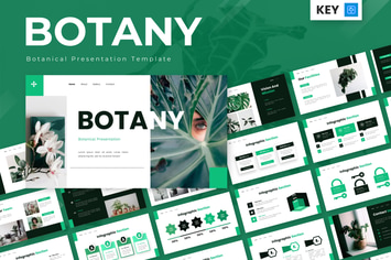 Botany - Botanical Keynote Templates