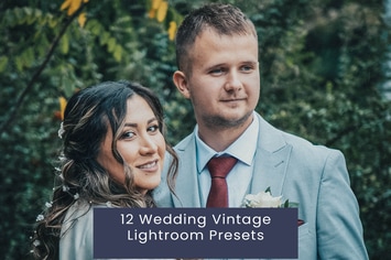 12 Wedding Vintage Lightroom Presets