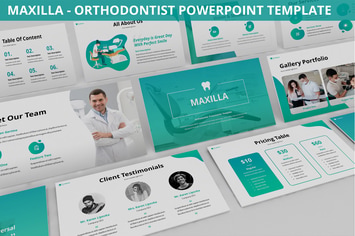Maxilla - Orthodontist Powerpoint Template