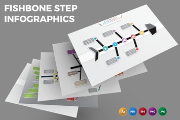 Fishbone Step – Infographics Design